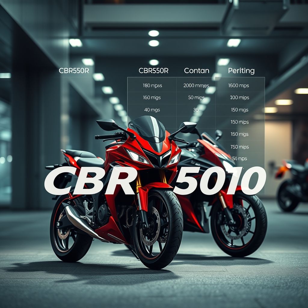 เปรียบเทียบสมรรถนะ CBR650R กับรุ่นอื่น